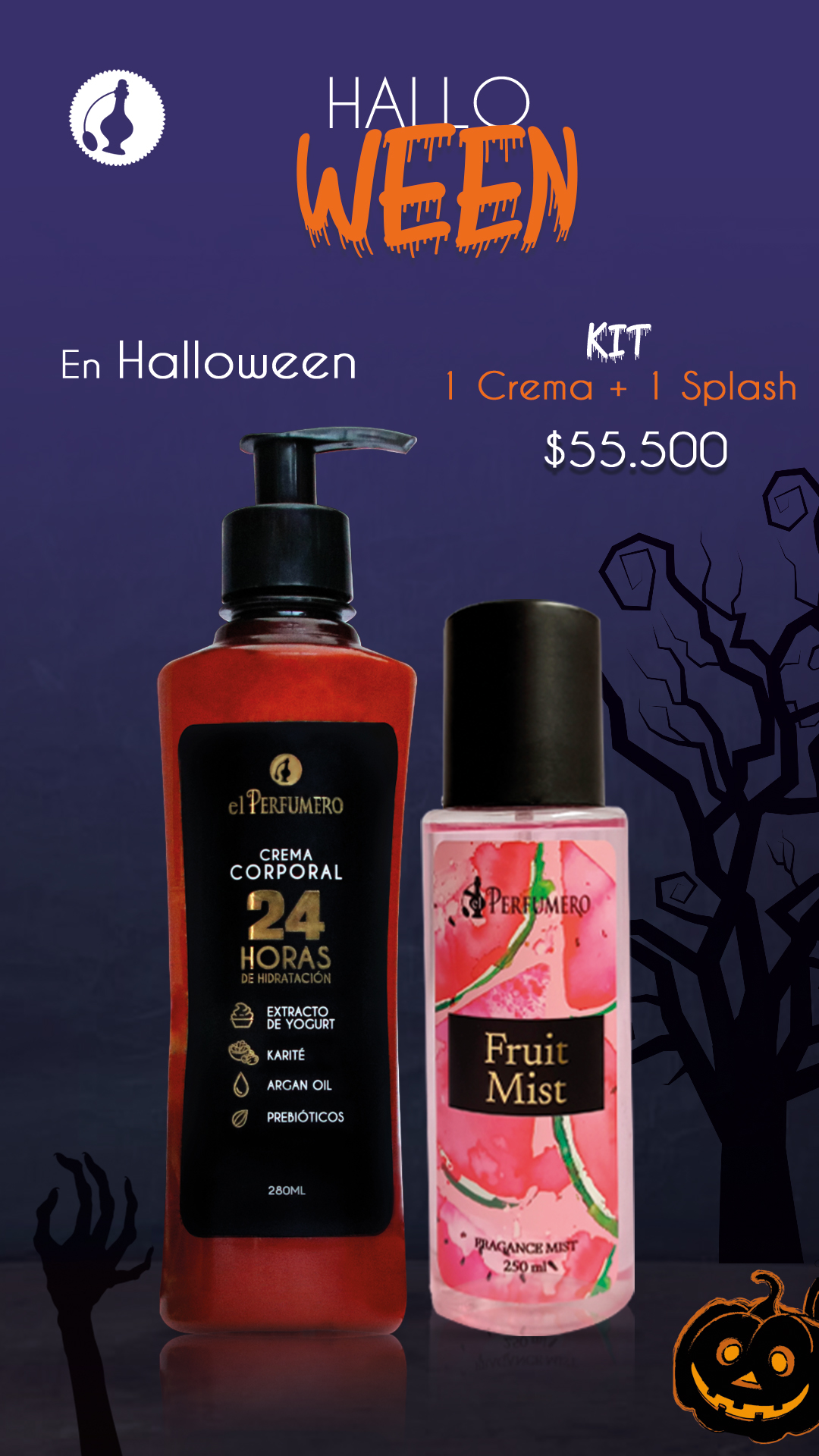 Halloween Kit 3 Con Precio